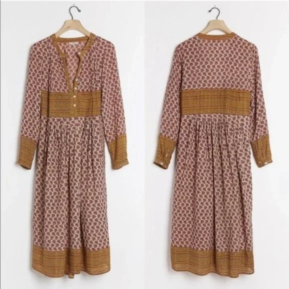 Anthropologie Marion Midi Dress by Othilia